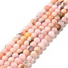 Natural Imitation Pink Opal Beads Strands G-G992-A03-1