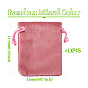 10Pcs Velvet Jewelry Drawstring Storage Pouches ABAG-TA0001-31C-3