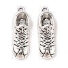 Tibetan Style Zinc Alloy Pendants X-TIBEP-R334-209AS-RS-1