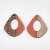 Resin & Walnut Wood Pendants RESI-S358-06E-2