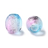 Painted Acrylic Beads OACR-Z010-03D-2