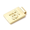 Brass Pendants KK-C137-02G-02-2