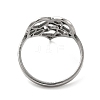 Non-Tarnish 201 Stainless Steel Finger Rings RJEW-G278-37P-3