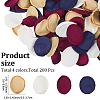 200Pcs Polyester Artificial Rose Flower Petals DIY-GF0011-12D-2