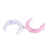 UV Plating Transparent Acrylic Beads OACR-Q204-04-2