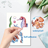 8 Sheets 8 Styles PVC Waterproof Wall Stickers DIY-WH0345-163-3