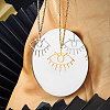 Unicraftale 201 Stainless Steel Laser Cut Pendants STAS-UN0014-29-3