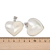 Natural Shell Pendants SSHEL-B003-01P-02-3