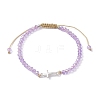 Tibetan Style Alloy Cross Link Bracelet BJEW-JB10060-3