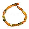 Dyed Natural Agate Beads Strands G-U029-H01-3