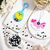 2000Pcs 2 Colors PE DIY Melty Beads Fuse Beads Refills DIY-SP0002-09-4