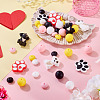 52Pcs Dog Themed Silicone Beads SIL-TA0003-36-6