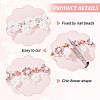 Embroidery Polyester Lace Trim DIY-WH0292-80-4