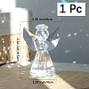 1Pc Glass Angel Display Decorations AJEW-DJ0002-49A-2
