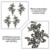 Flower Polyester Computerized Embroidery Sew on Ornament Accessories DIY-WH0504-165B-5