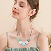 36Pcs 12 Colors Wood Beads WOOD-SP0001-52A-5