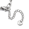 304 Stainless Steel Link Chains Bracelets BJEW-P343-02P-4