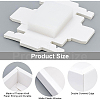Square Kraft Paper Box CON-WH0085-27-4