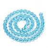 Transparent Glass Beads GLAA-Q066-14mm-C09-2