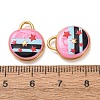 304 Stainless Steel Pendants STAS-C184-13B-G-3