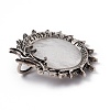 Natural Quartz Crystal Pendants G-G983-01AS-09-4