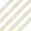 Ethnic Style Embroidery Polycotton Ribbons OCOR-WH0066-22B-1