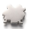 304 Stainless Steel Slide Charms STAS-P270-40P-2