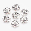 Antique Silver Alloy Bead Caps PALLOY-G131-55AS-AAA-1