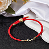 1Pc Adjustable Nylon Cord Slider Bracelets for Women BJEW-LP0001-32J-02-3