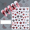 Butterfly Paper Nail Art Stickers PW-WG16398-07-1