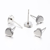 Tarnish Resistant 304 Stainless Steel Ear Studs STAS-I071-17P-1