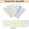 6Pcs 6 Colors Cotton & Spandex Elastic Headbands OHAR-DJ0001-21-2