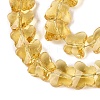 Transparent Glass Beads Strands GLAA-Q118-01A-B13-3