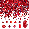   1000Pcs 10 Style Glass Beads Strands GLAA-PH0003-02-1