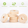 Unfinished Wood Discs WOOD-WH0022-23-4