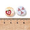 Opaque Printed Acrylic Beads AC-CBA6251-04-3
