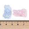 Transparent Crackle Acrylic Beads TACR-U008-02A-2