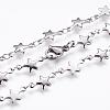 304 Stainless Steel Chain Necklaces STAS-P164-27-3