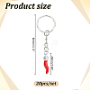20Pcs Alloy Enamel Keychain KEYC-HY00022-2