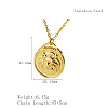 Stylish Stainless Steel Lion Pendant Necklaces for Women TW3912-2-1