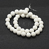 Unwaxed Natural Lava Rock Beads Strands G-J367-01-5mm-2