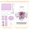 DIY PU Leather Braided Women's Crossbody Handbag Making Kits DIY-WH0349-103B-2