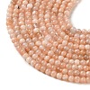 Natural Sunstone Beads Strands G-C284-C02-3mm-01-4