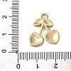 Cherry Alloy Pendants PALLOY-S051-01E-G-3