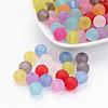 Transparent Acrylic Ball Beads FACR-R021-10mm-M-1