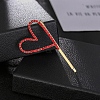 Heart Rhinestone Hair Bobby Pins PW-WG1477A-02-2