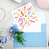 4Pcs 4 Styles PET Hollow Out Drawing Painting Stencils DIY-WH0394-0152-6