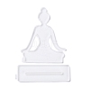 YOGA DIY Silicone Statue Molds DIY-G046-11-2