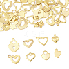 60Pcs 10 Styles Stainless Steel Charms STAS-FS0001-96-3