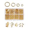 1Box Jewelry Findings 20PCS Alloy Lobster Claw Clasps FIND-X0001-G-B-1